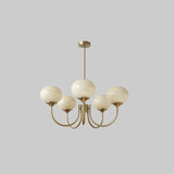 modern-marshmallow-pink-glass-pendant-light-gold-finish-ceiling-chandelier-lighting