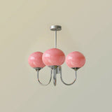 modern-marshmallow-pink-glass-pendant-light-gold-finish-ceiling-chandelier-lighting