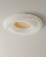 contemporary-marshmallow-style-wooden-led-ceiling-light-fixture-for-modern-living-rooms