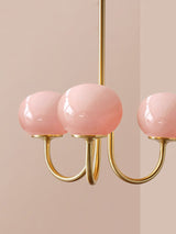 modern-marshmallow-pink-glass-pendant-light-gold-finish-ceiling-chandelier-lighting