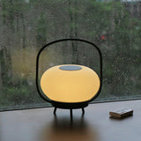 Portable LED Table Lamp with Built in Battery Cordless Retro Accent Lighting for Indoors