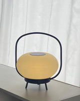 Portable LED Table Lamp with Built in Battery Cordless Retro Accent Lighting for Indoors