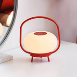 Portable LED Table Lamp with Built in Battery Cordless Retro Accent Lighting for Indoors