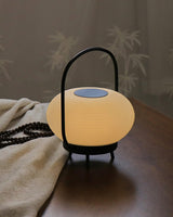 Portable LED Table Lamp with Built in Battery Cordless Retro Accent Lighting for Indoors