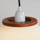 Matsusu Modern Wood and Brass Standing Floor Lamp with Ash Wood Finishes