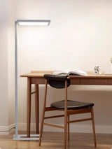 Matthis Modern LED Office Floor Lamp Aviation Grade Aluminum Standing Task Light White Finish