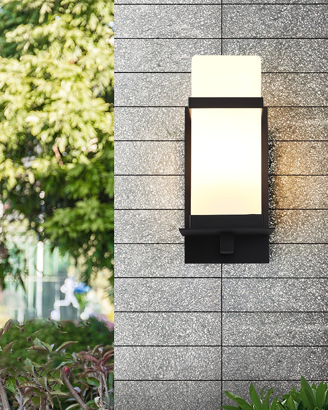waterproof-mcdade-outdoor-wall-sconce-with-creamy-white-glass-shade-and-black-iron-frame