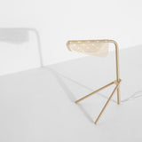 Modern Gold Mediterranea LED Table Lamp Geometric Metal Nightstand Light for Bedroom and Living Room