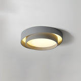 Modern Melody LED Flush Mount Ceiling Light Contemporary Cylindrical Lighting Fixture