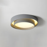 Modern Melody LED Flush Mount Ceiling Light Contemporary Cylindrical Lighting Fixture