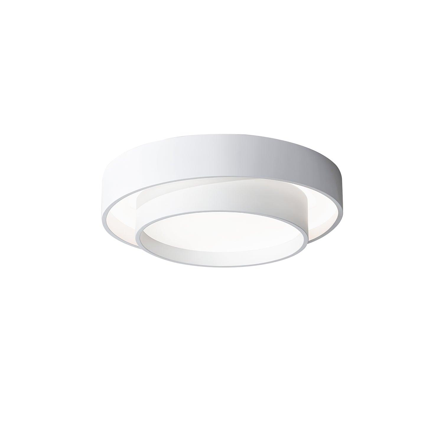 Modern Melody LED Flush Mount Ceiling Light Contemporary Cylindrical Lighting Fixture