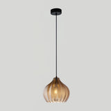 modern-ribbed-glass-pendant-light-with-melon-shade-for-dining-room