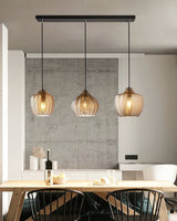 modern-ribbed-glass-pendant-light-with-melon-shade-for-dining-room
