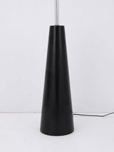 Decorative Melting Glass Column Floor Lamp Standing Light with Marble Base