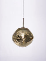 contemporary-melt-glass-style-lava-pendant-light-unique-mirror-finish-polycarbonate-hanging-lamp