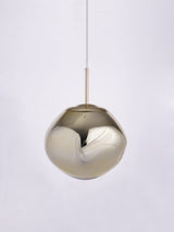 contemporary-melt-glass-style-lava-pendant-light-unique-mirror-finish-polycarbonate-hanging-lamp