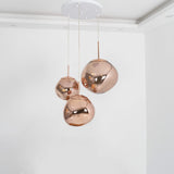 contemporary-melt-glass-style-lava-pendant-light-unique-mirror-finish-polycarbonate-hanging-lamp