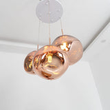 contemporary-melt-glass-style-lava-pendant-light-unique-mirror-finish-polycarbonate-hanging-lamp