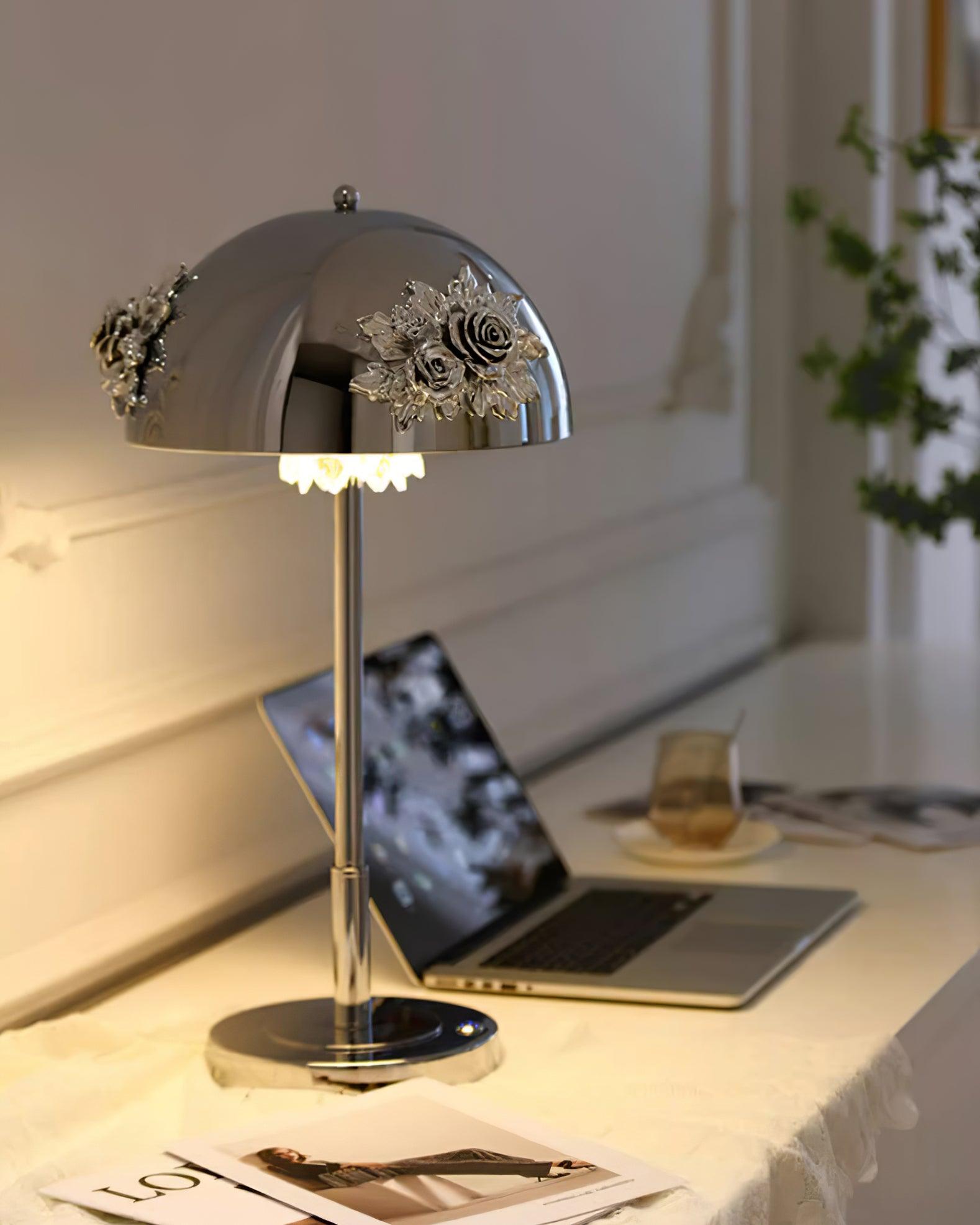 Meni Rechargeable Cordless LED Desk Lamp with Touch Control and Built in Battery