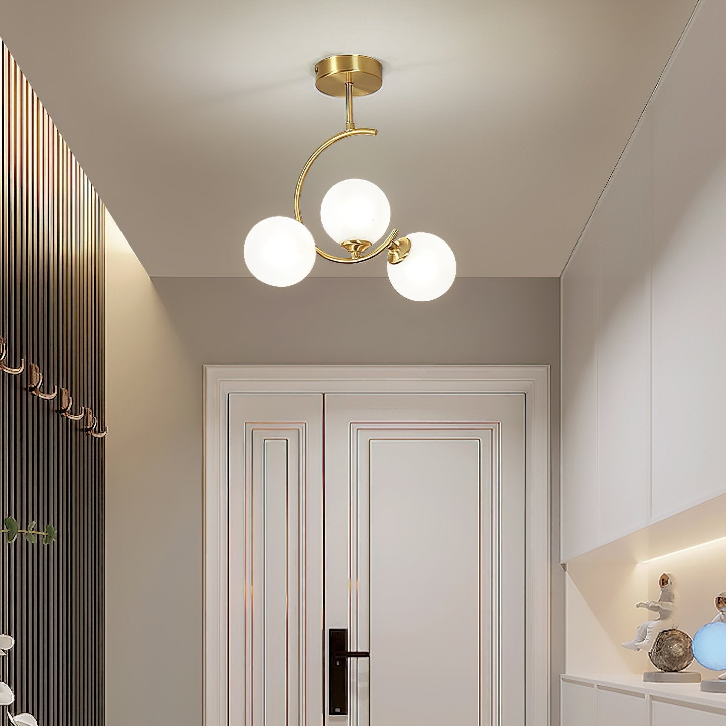 modern-meniscus-glass-globe-ceiling-lamp-artistic-sphere-semi-flush-mount-light-fixture