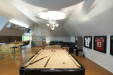 Modern Mercury Pebble LED Ceiling Lamp Sculptural Chrome Flush Mount Light Fixture