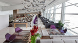 Modern Mercury Pebble LED Ceiling Lamp Sculptural Chrome Flush Mount Light Fixture