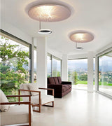 Modern Mercury Chrome Bio-morphic LED Ceiling Light for Contemporary Living Spaces