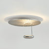 Modern Mercury Chrome Bio-morphic LED Ceiling Light for Contemporary Living Spaces
