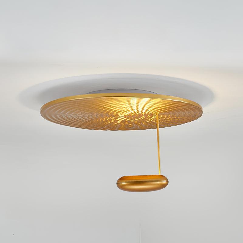 Modern Mercury Chrome Bio-morphic LED Ceiling Light for Contemporary Living Spaces
