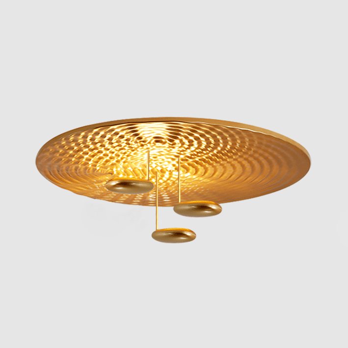 Modern Mercury Chrome Bio-morphic LED Ceiling Light for Contemporary Living Spaces