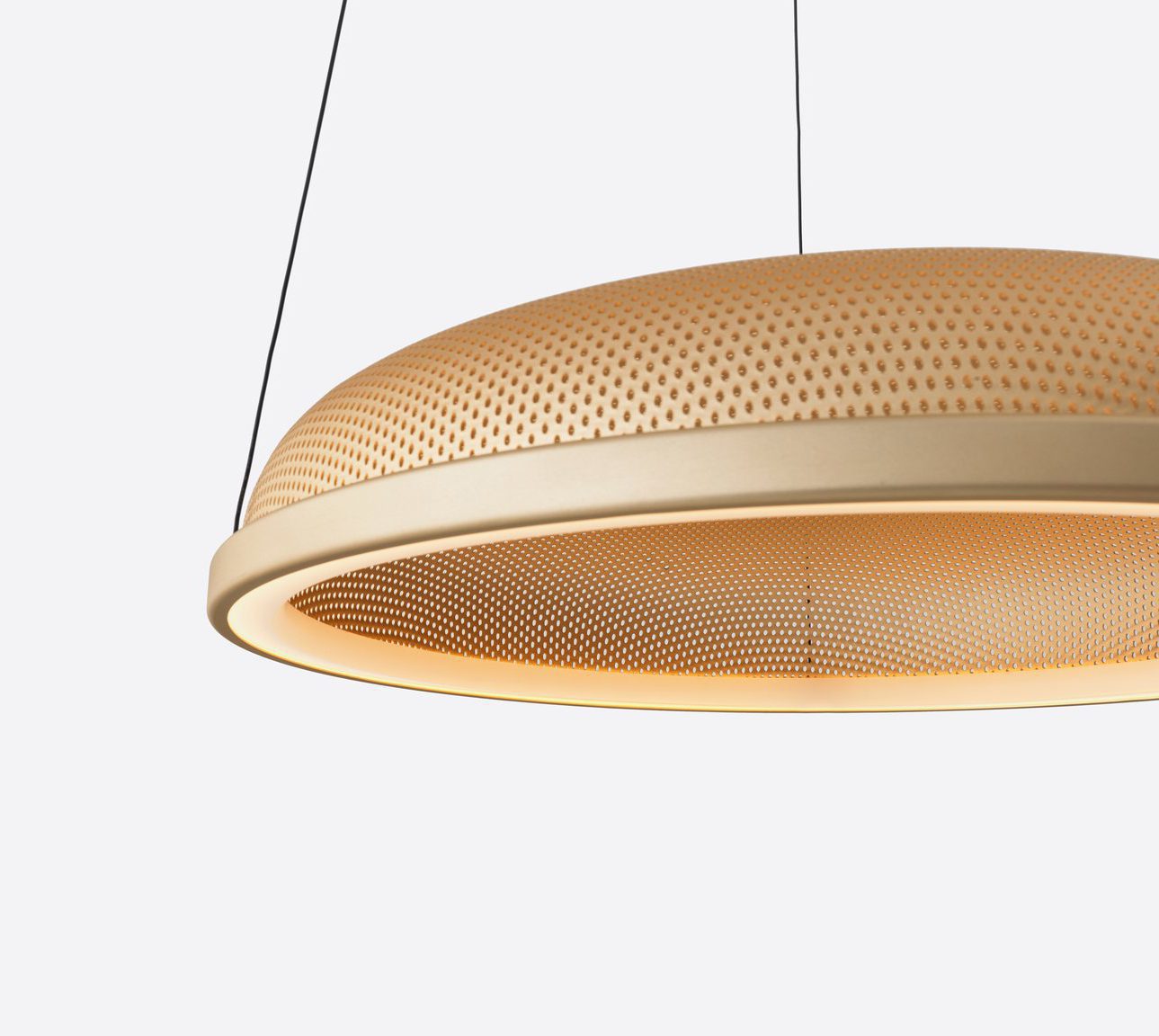 modern-yellow-perforated-mesh-space-pendant-lamp-with-integrated-led-lighting