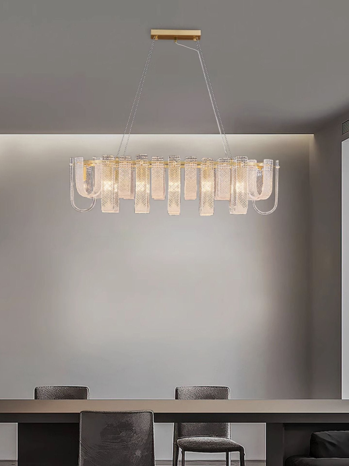 modern-brass-mesh-glass-chandelier-elegant-hand-blown-hanging-pendant-light-fixture