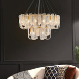 modern-brass-mesh-glass-chandelier-elegant-hand-blown-hanging-pendant-light-fixture