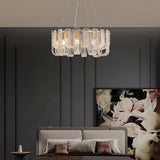 modern-brass-mesh-glass-chandelier-elegant-hand-blown-hanging-pendant-light-fixture