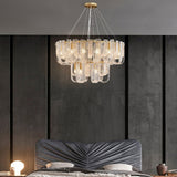 modern-brass-mesh-glass-chandelier-elegant-hand-blown-hanging-pendant-light-fixture