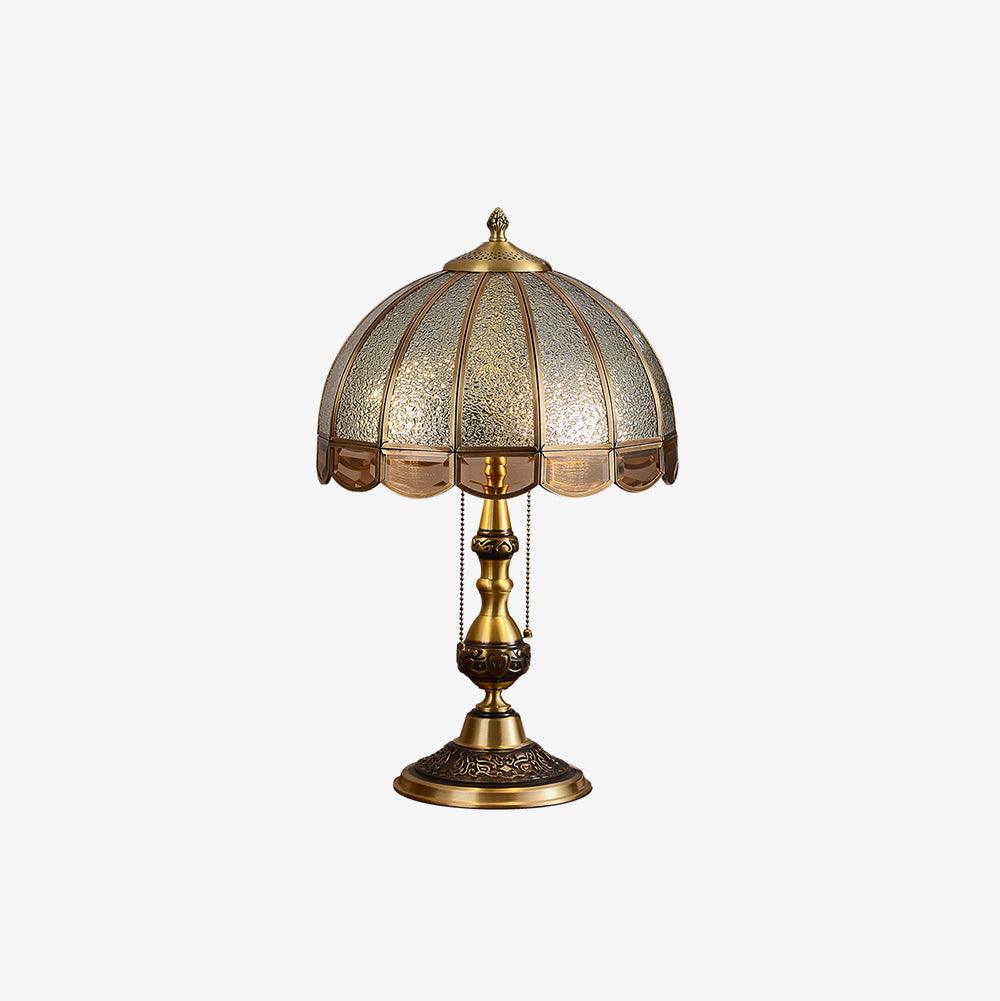 Modern Brass Gold Task Table Lamp with Matte Glass Globe for Luxury Office and Bedroom