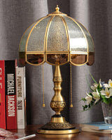 Modern Brass Gold Task Table Lamp with Matte Glass Globe for Luxury Office and Bedroom