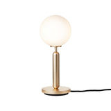 Scandinavian Hand Blown Glass Table Lamp Minimalist Elegant Desk Light for Home Decor