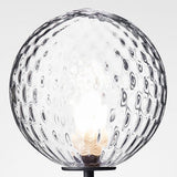 Scandinavian Hand Blown Glass Table Lamp Minimalist Elegant Desk Light for Home Decor