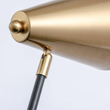 Mid Century Modern Adjustable Task Table Lamp with Cone Shade for Bedside and Office