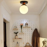 mid-century-modern-white-globe-glass-ceiling-lamp-semi-flush-mount-light-fixture