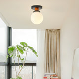 mid-century-modern-white-globe-glass-ceiling-lamp-semi-flush-mount-light-fixture