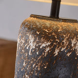 handcrafted-rustic-stoneware-ceramic-floor-lamp-with-white-fabric-shade-for-living-room