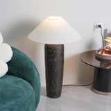 handcrafted-rustic-stoneware-ceramic-floor-lamp-with-white-fabric-shade-for-living-room