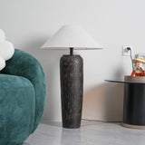 handcrafted-rustic-stoneware-ceramic-floor-lamp-with-white-fabric-shade-for-living-room