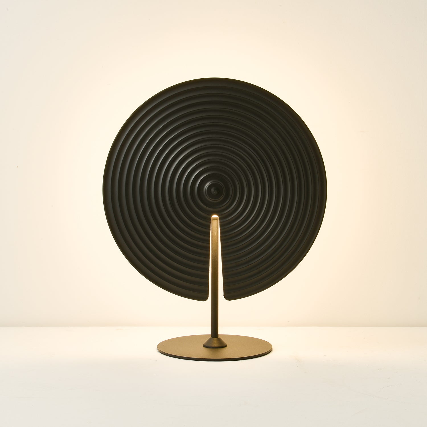 Symphony Modern Adjustable Table Lamp with Rotating Glass Shade and Magnet System