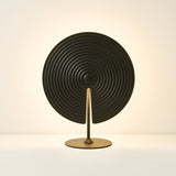 Symphony Modern Adjustable Table Lamp with Rotating Glass Shade and Magnet System