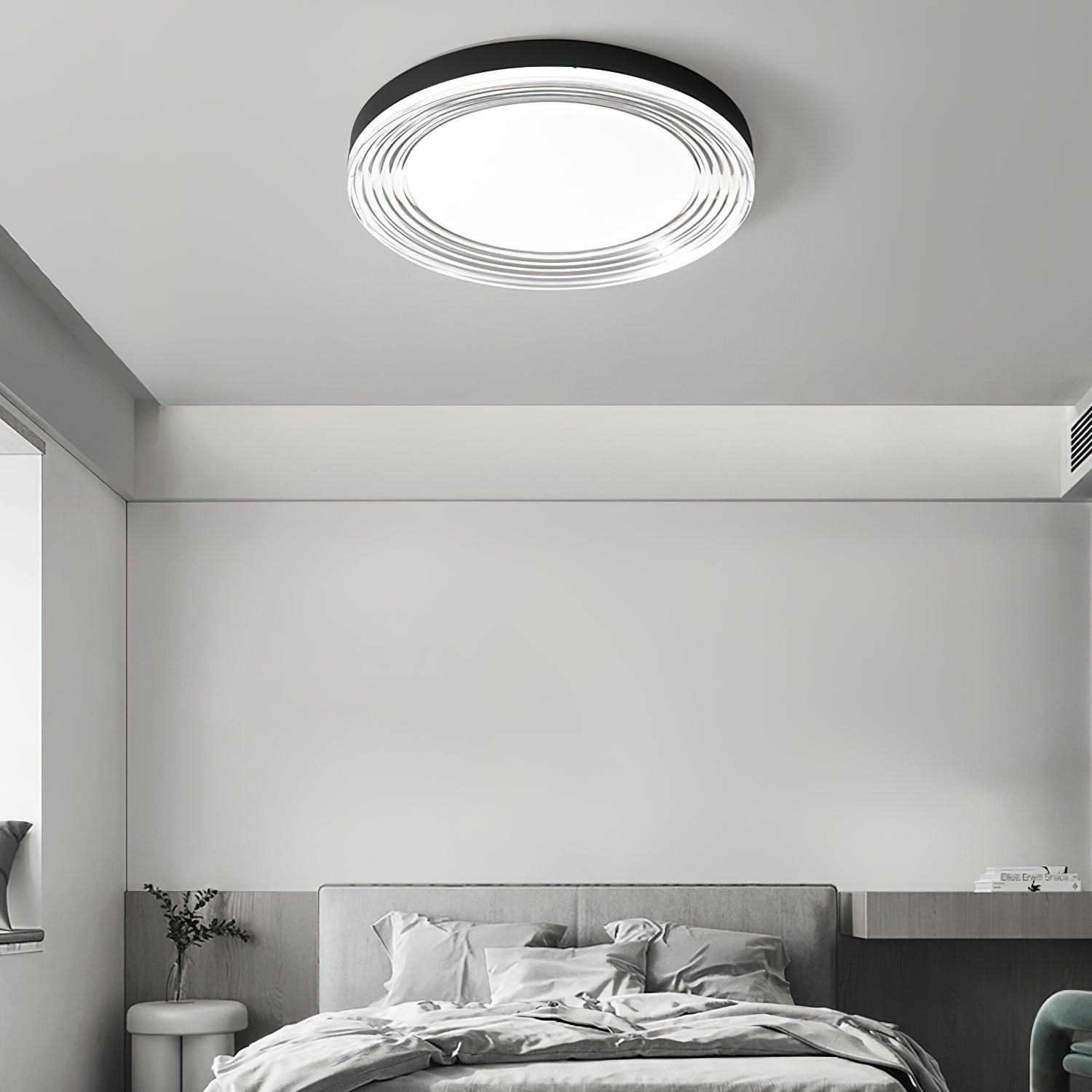 Mimi North Modern LED Flush Mount Ceiling Lamp for Minimalist Interior Lighting