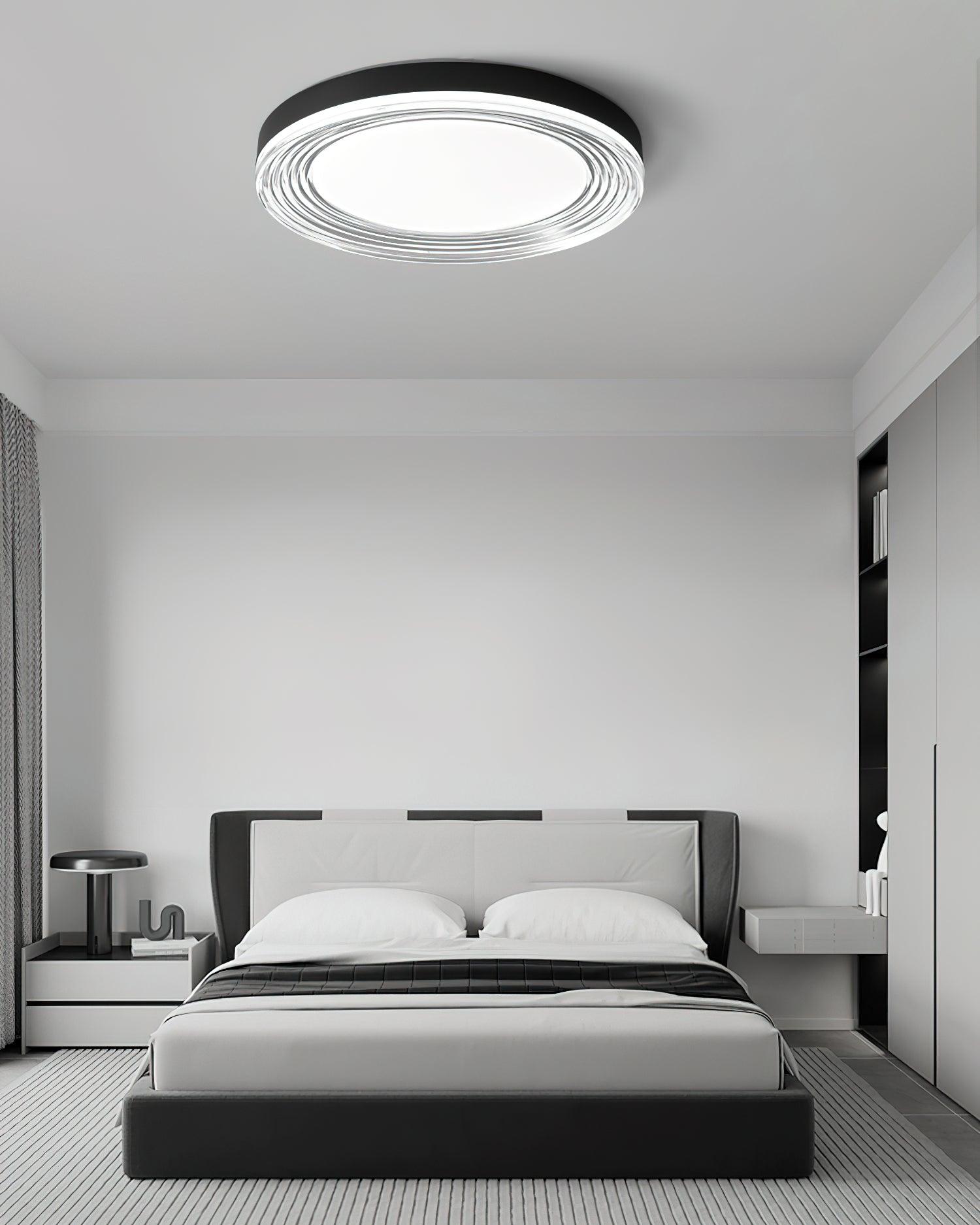 Mimi North Modern LED Flush Mount Ceiling Lamp for Minimalist Interior Lighting