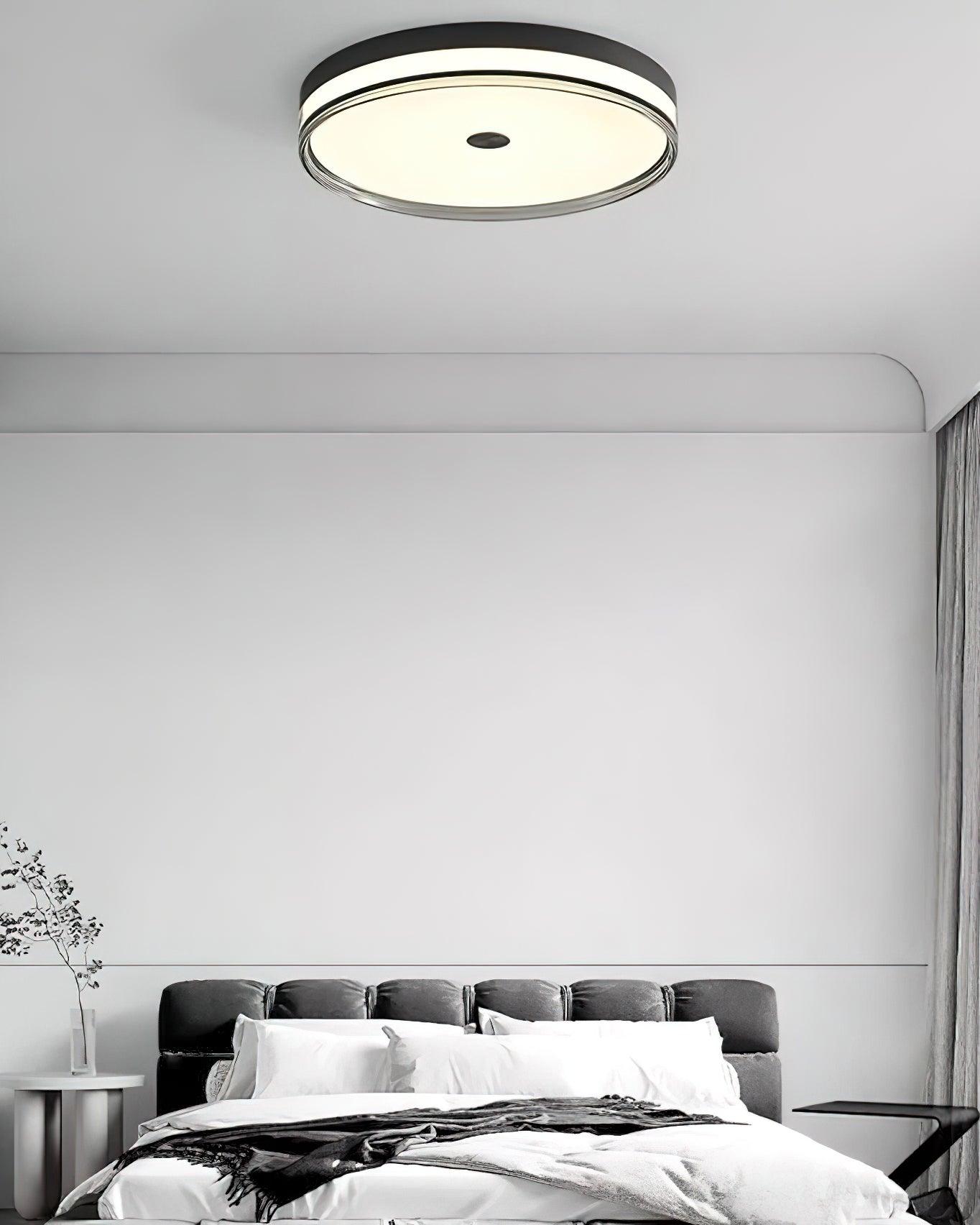 Mimi North Modern LED Flush Mount Ceiling Lamp for Minimalist Interior Lighting